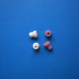 Ceramic granules, insulating package heads